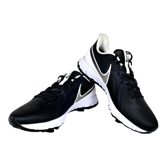 New Men's Size 8 Nike React Infinity Pro Black White Golf Cleats CT6620-003 - Picture 1 of 7